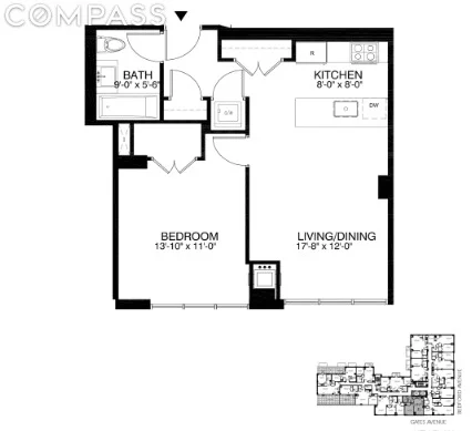 Unit for sale at 315 Gates Avenue, Brooklyn, NY 11216