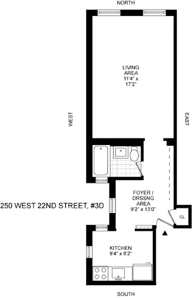 Unit for sale at 250 W 22ND Street, Manhattan, NY 10011