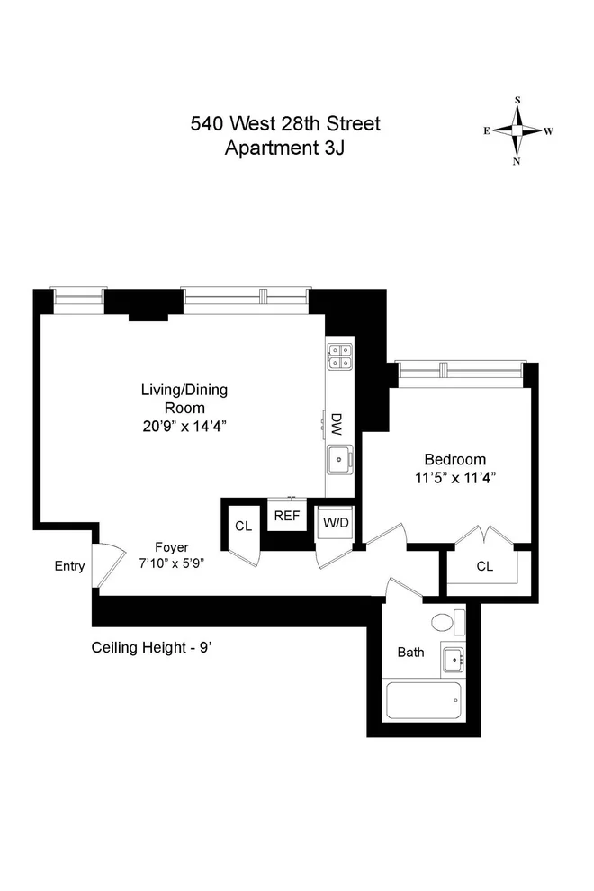 Unit for sale at 540 W 28TH Street, Manhattan, NY 10001