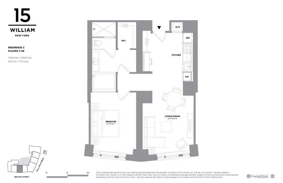 Unit for sale at 15 William Street, Manhattan, NY 10005