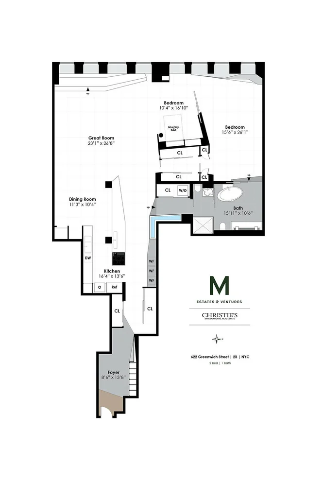 Unit for sale at 622 GREENWICH Street, Manhattan, NY 10014