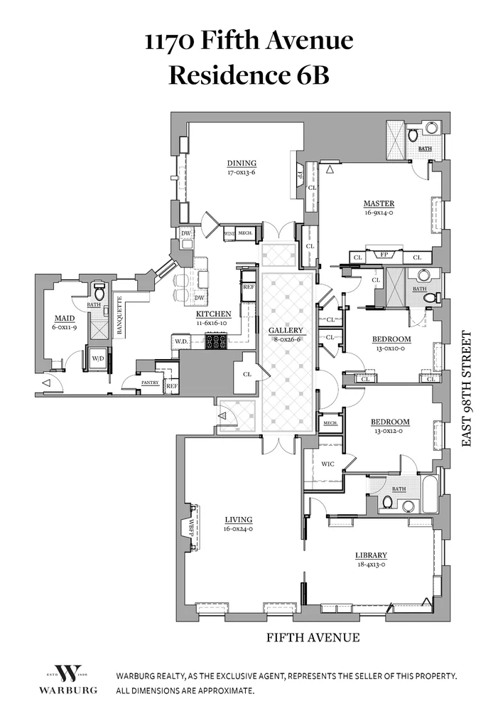 Unit for sale at 1170 5TH Avenue, Manhattan, NY 10029