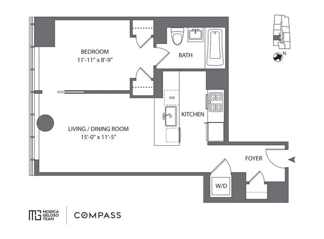Unit for sale at 2 Northside Piers, Brooklyn, NY 11211
