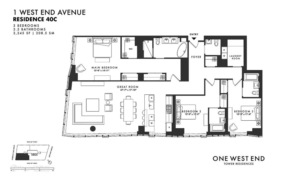Unit for sale at 1 W End Avenue, Manhattan, NY 10023