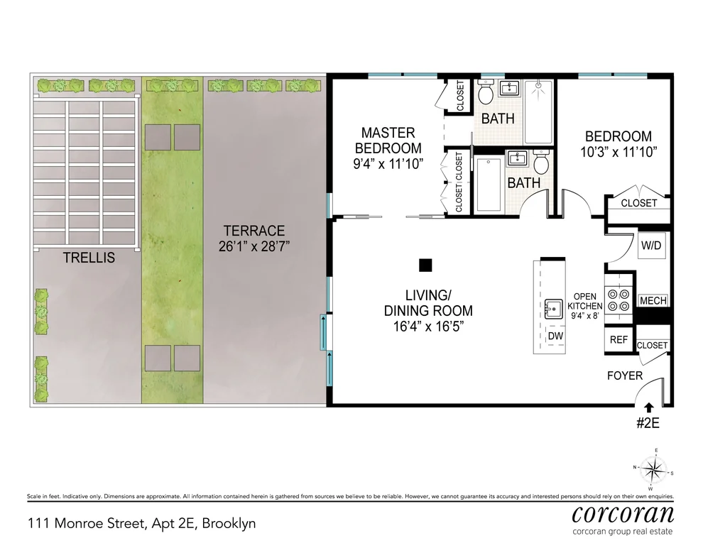 Unit for sale at 111 MONROE Street, Brooklyn, NY 11216