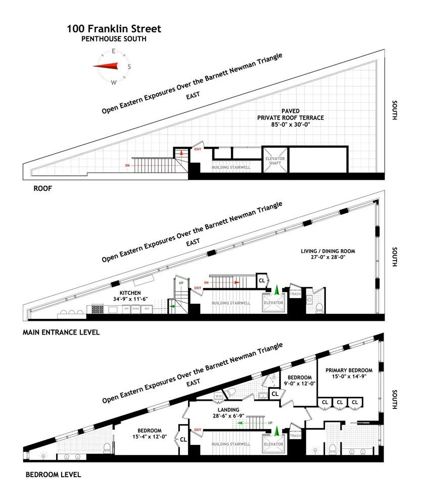 Unit for sale at 100 Franklin Street, Manhattan, NY 10013