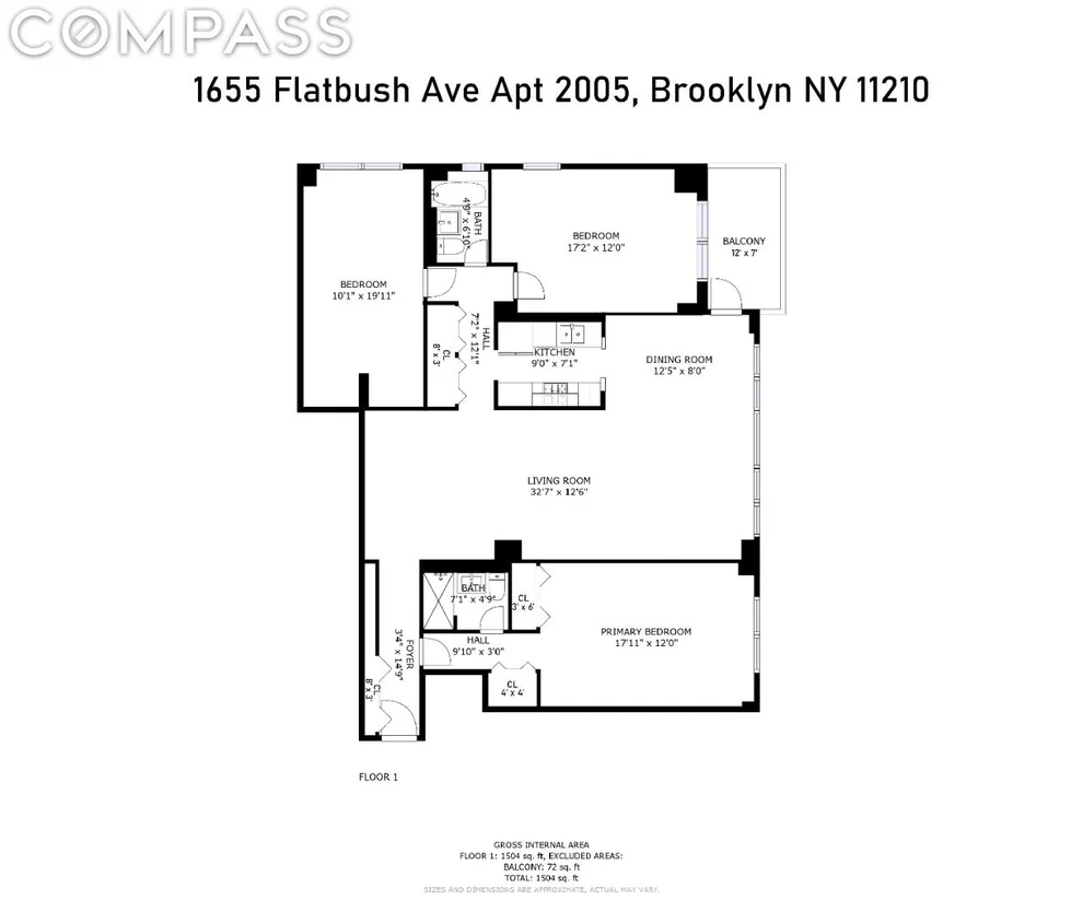 Unit for sale at 1655 Flatbush Avenue, Brooklyn, NY 11210