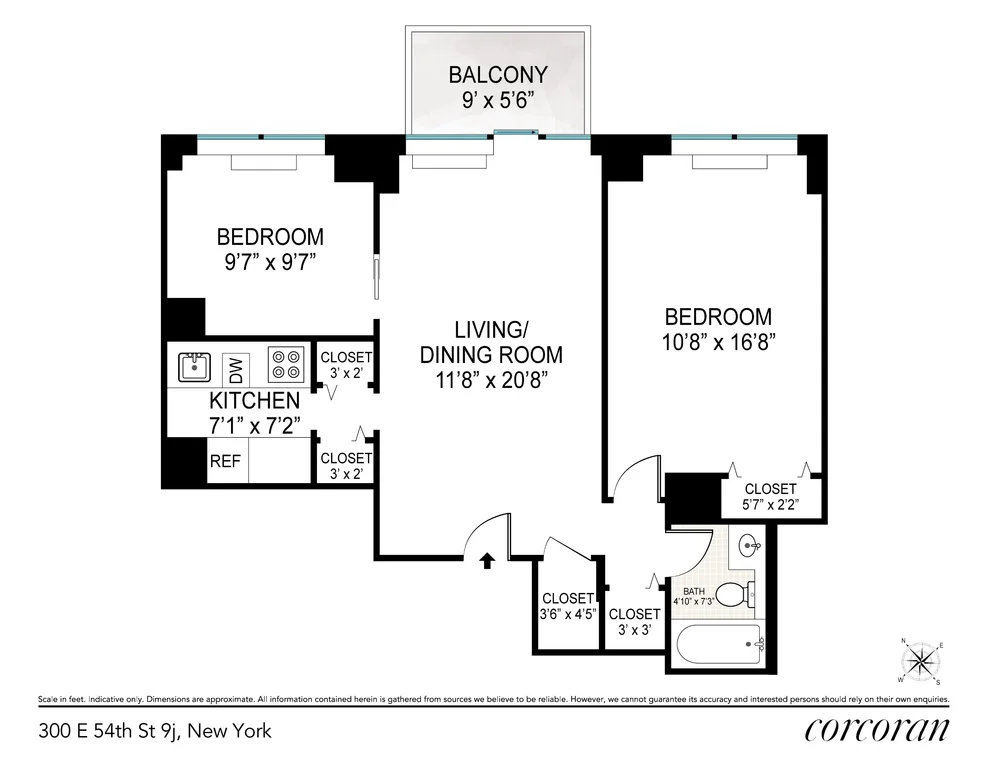 Unit for sale at 300 E 54th Street, Manhattan, NY 10022