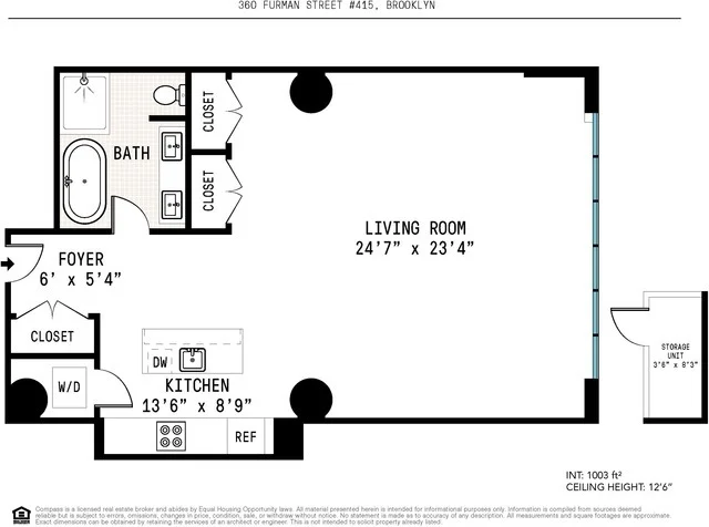 Unit for sale at 360 Furman Street, Brooklyn, NY 11201