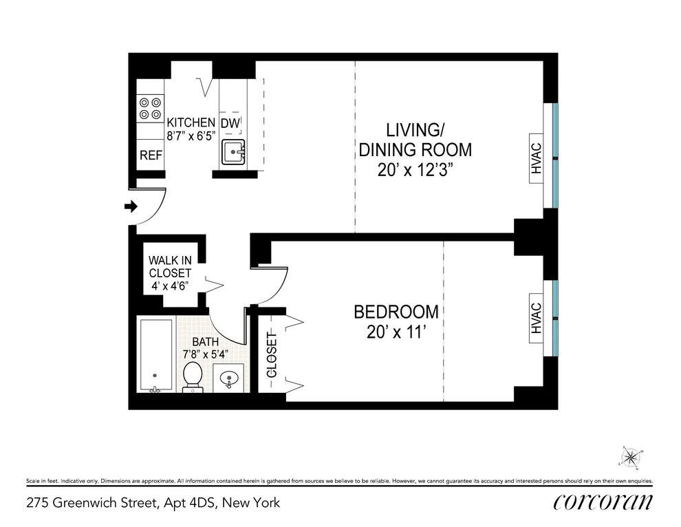 Unit for sale at 275 GREENWICH Street, Manhattan, NY 10007