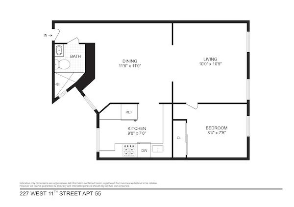 Unit for sale at 227 W 11TH Street, Manhattan, NY 10014