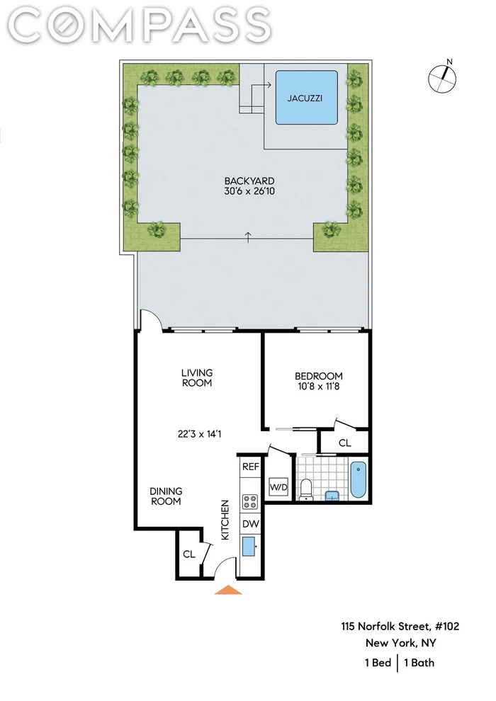 Unit for sale at 115 Norfolk Street, Manhattan, NY 10002