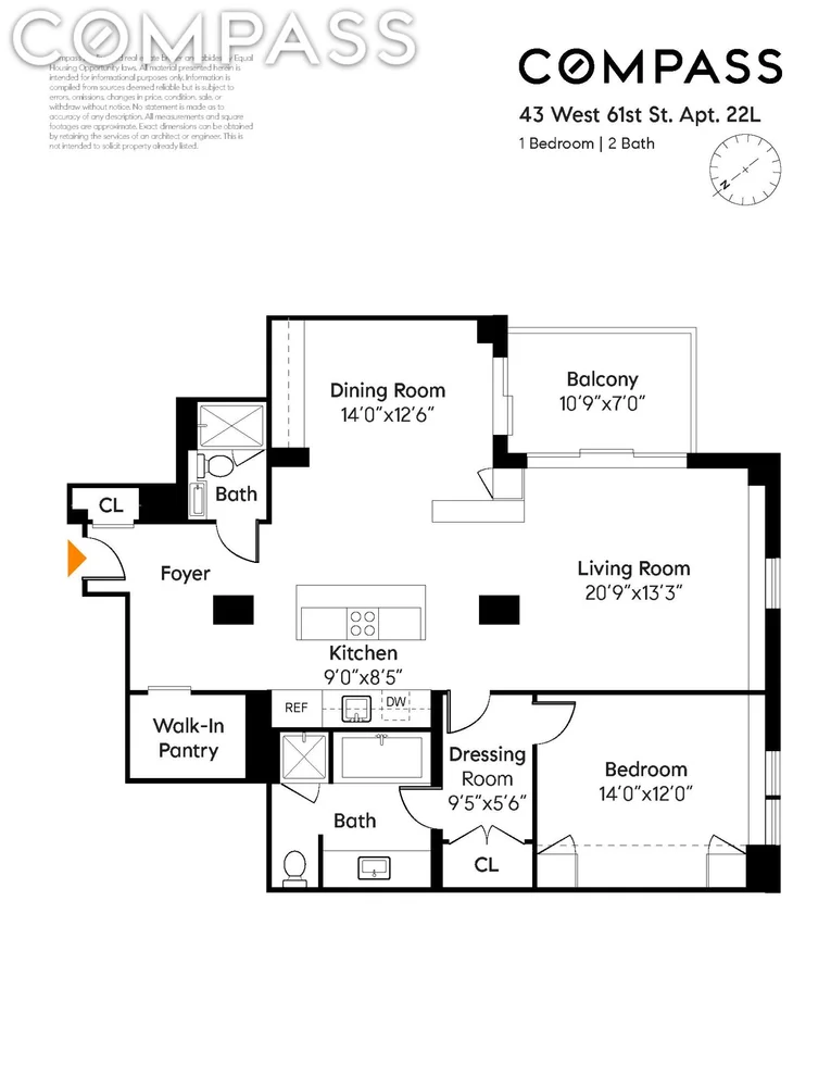 Unit for sale at 43 W 61st Street, Manhattan, NY 10023