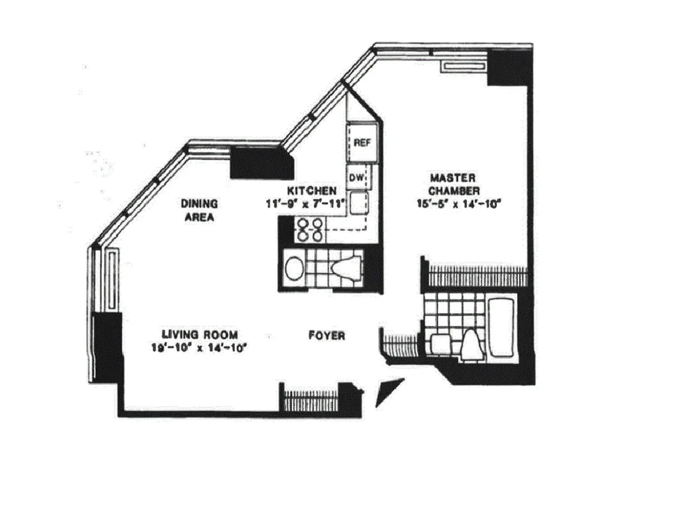 Unit for sale at 150 W 56th Street, Manhattan, NY 10019