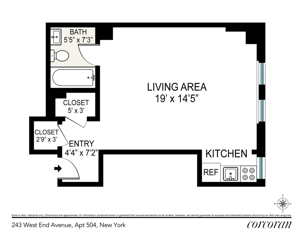 Unit for sale at 243 W End Avenue, Manhattan, NY 10023