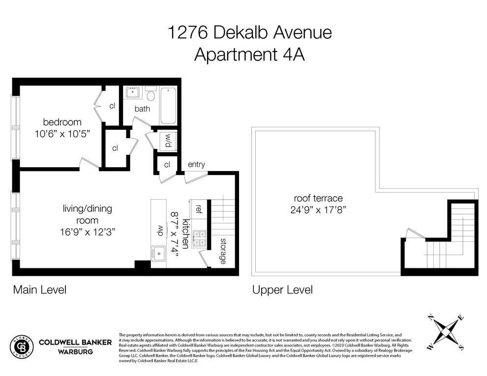 Unit for sale at 1276 Dekalb Avenue, Brooklyn, NY 11221