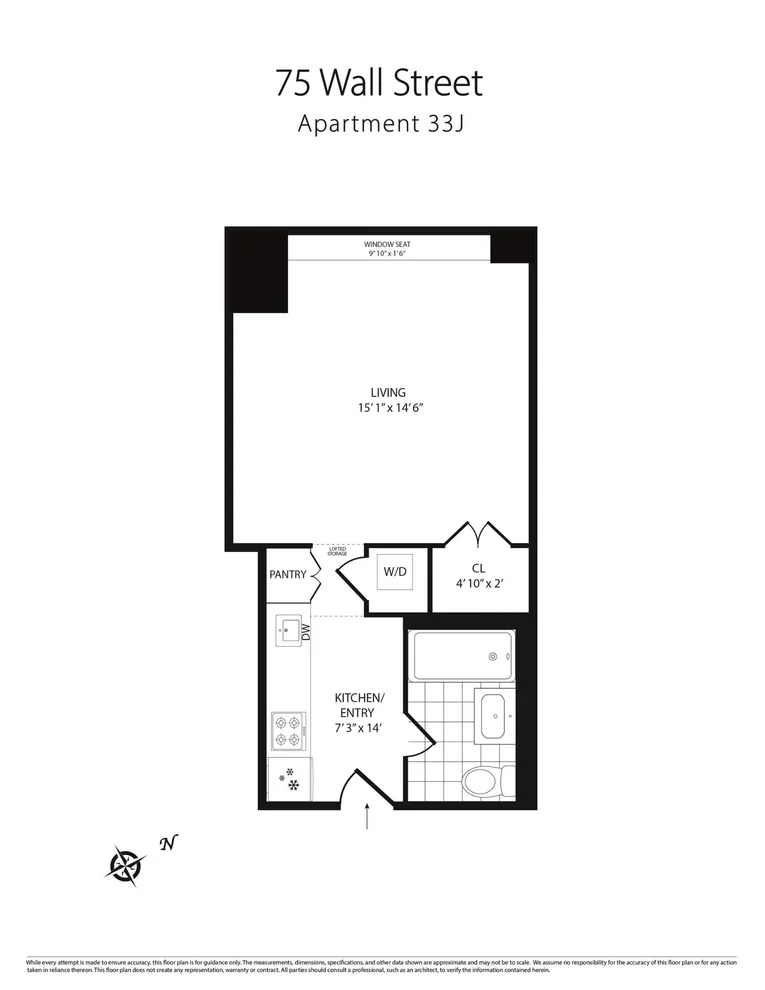 Unit for sale at 75 WALL Street, Manhattan, NY 10005