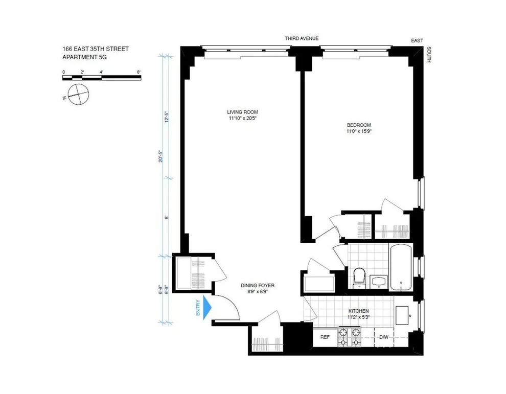 Unit for sale at 166 E 35th Street, Manhattan, NY 10016