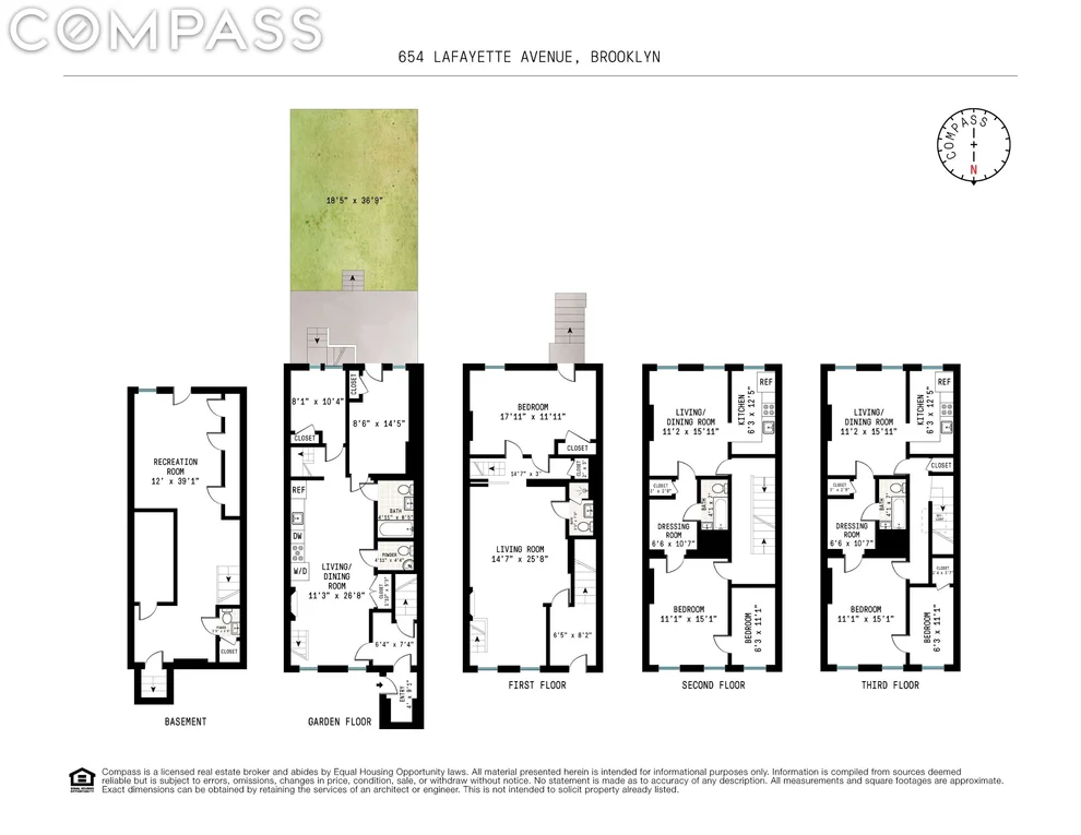 Unit for sale at 654 Lafayette Avenue, Brooklyn, NY 11238