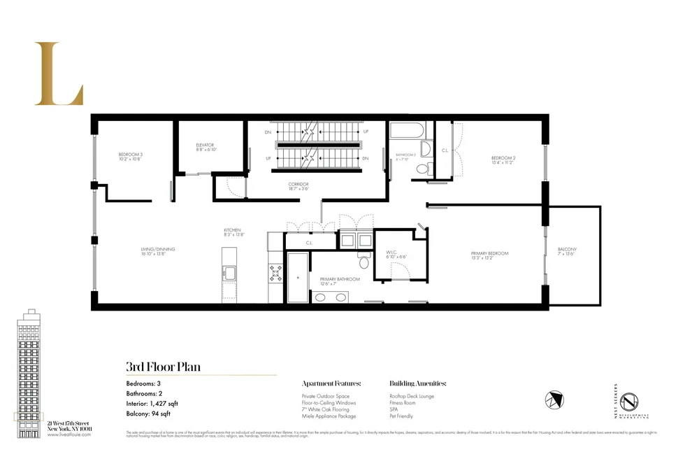 Unit for sale at 21 W 17th Street, Manhattan, NY 10011
