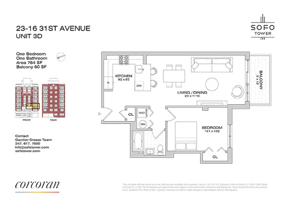 Unit for sale at 23-16 31ST Avenue, Queens, NY 11106