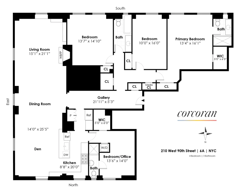 Unit for sale at 210 W 90TH Street, Manhattan, NY 10024