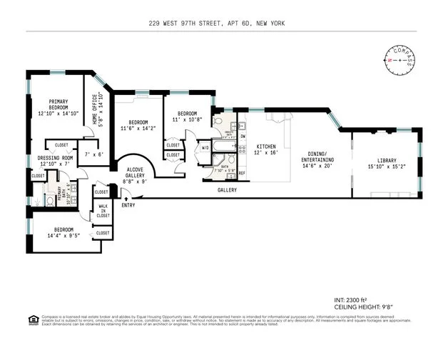 Unit for sale at 229 W 97th Street, Manhattan, NY 10025