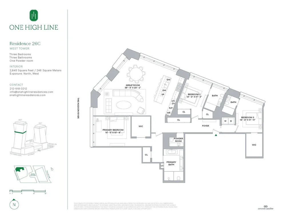 Unit for sale at 500 W 18TH Street, Manhattan, NY 10011