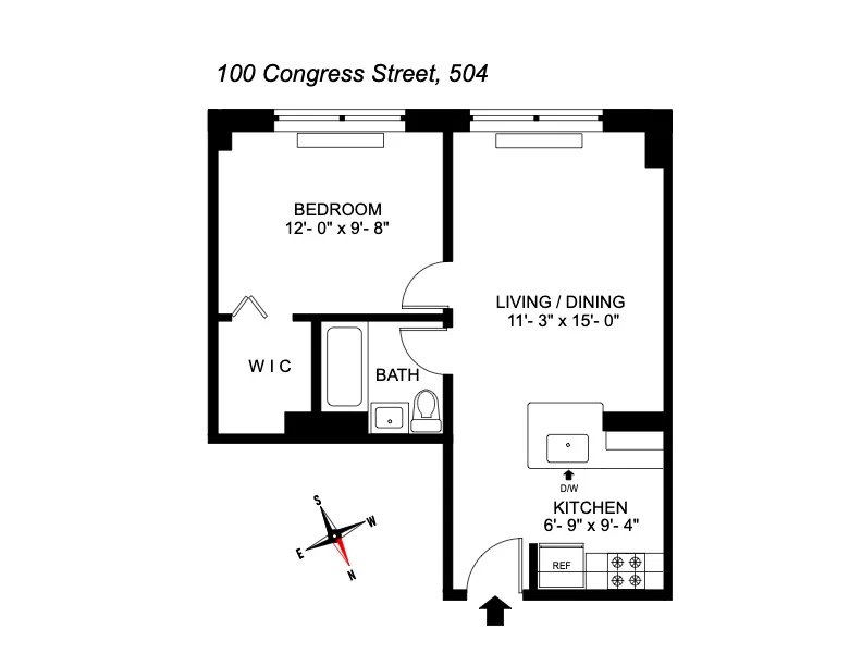 Unit for sale at 100 CONGRESS Street, Brooklyn, NY 11201