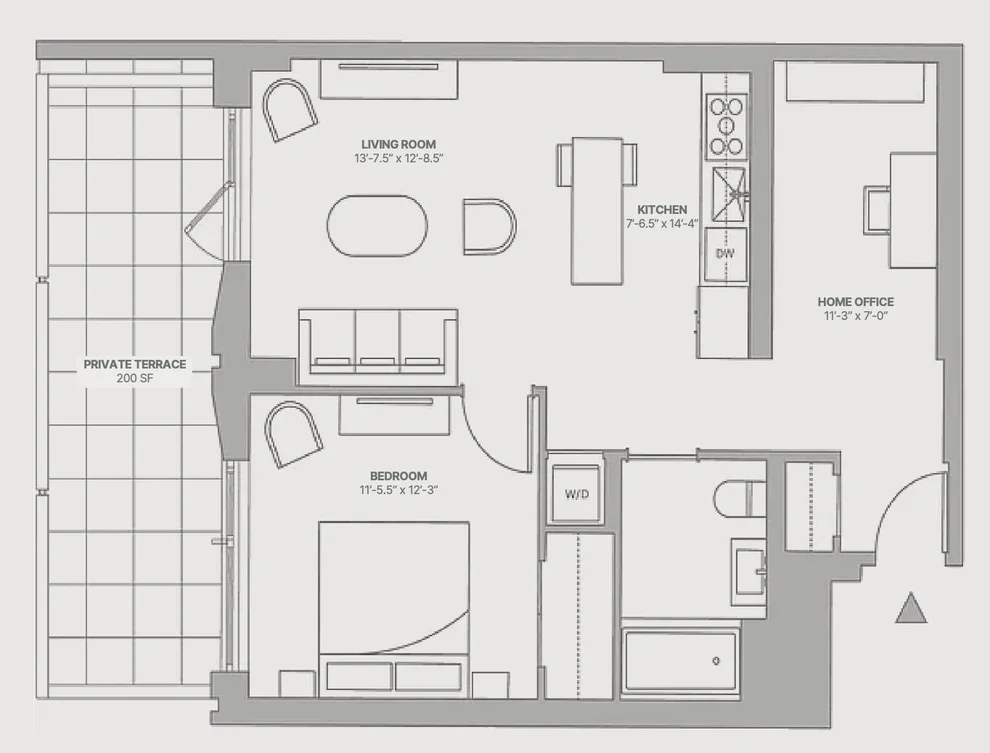 Unit for sale at 500 W 45th Street, Manhattan, NY 10036