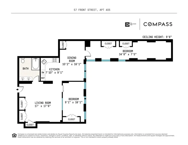 Unit for sale at 57 Front Street, Brooklyn, NY 11201