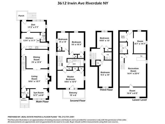 Unit for sale at 3612 Irwin Avenue, Bronx, NY 10463