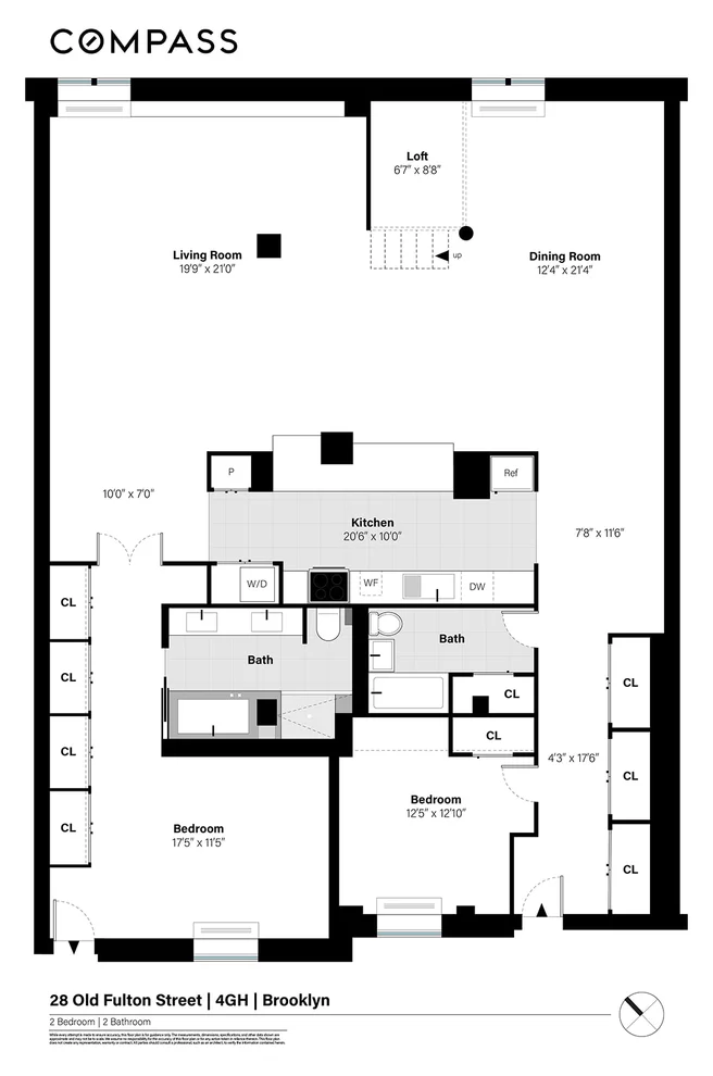 Unit for sale at 28 Old Fulton Street, Brooklyn, NY 11201