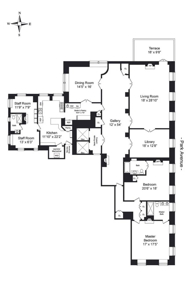 Unit for sale at 778 PARK Avenue, Manhattan, NY 10021