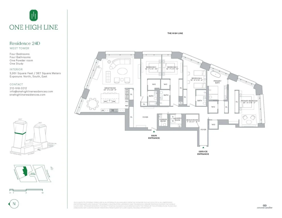 Unit for sale at 500 W 18TH Street, Manhattan, NY 10011