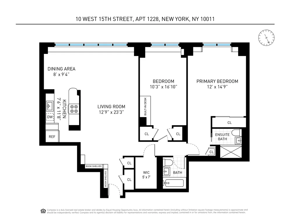Unit for sale at 10 W 15th Street, Manhattan, NY 10011