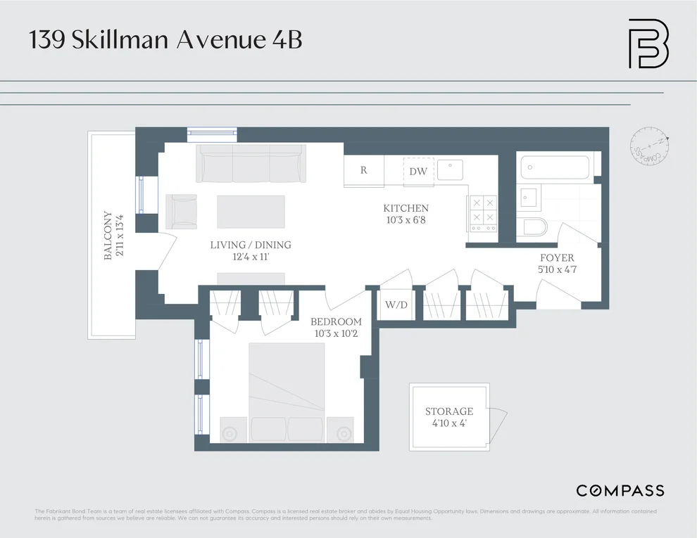 Unit for sale at 139 Skillman Avenue, Brooklyn, NY 11211
