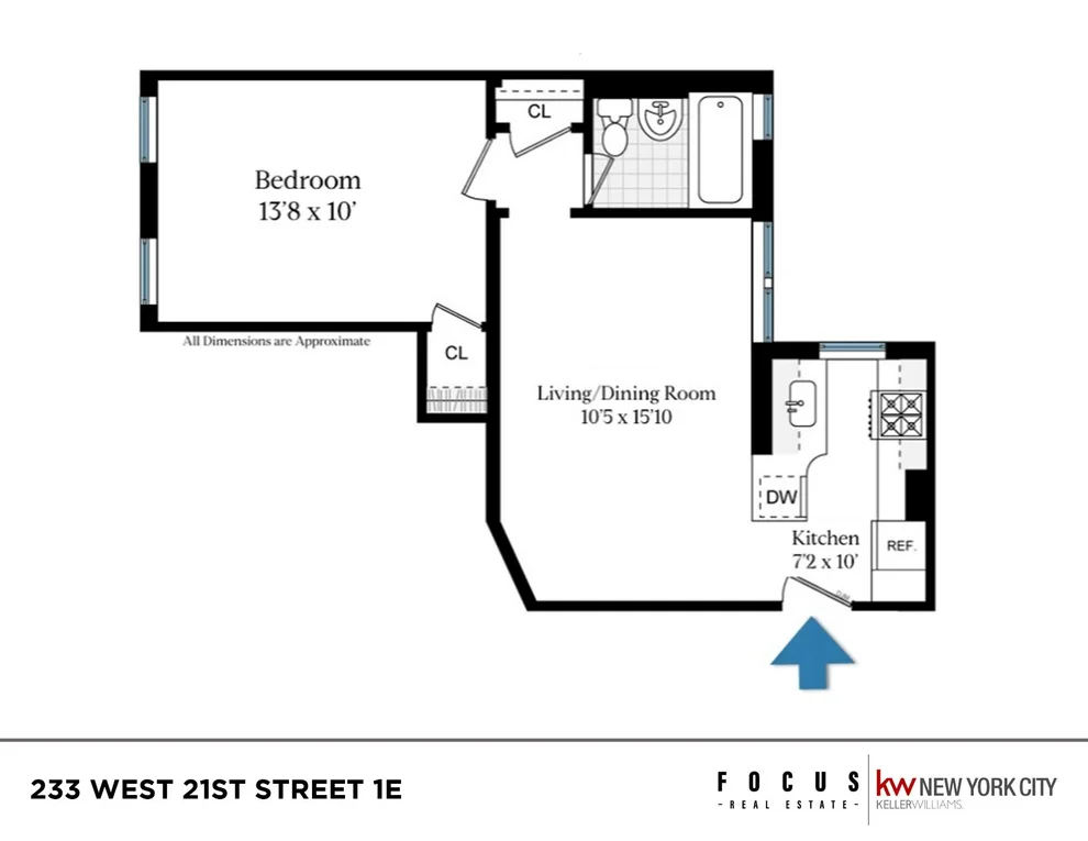 Unit for sale at 233 W 21st Street, Manhattan, NY 10011