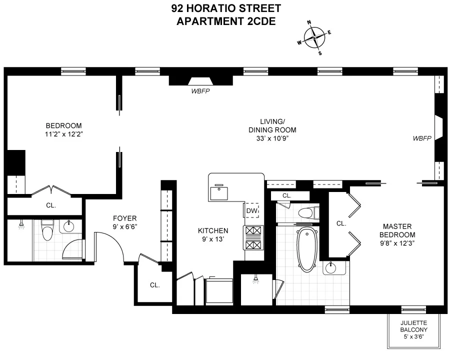 Unit for sale at 92 HORATIO Street, Manhattan, NY 10014