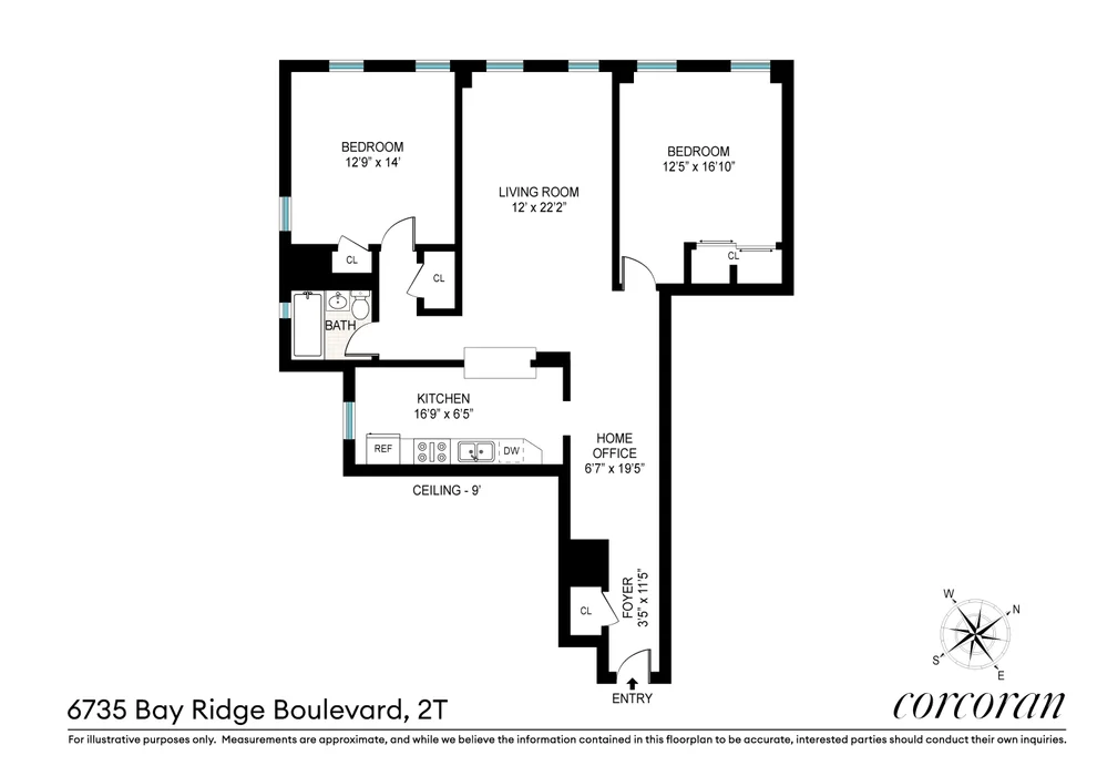 Unit for sale at 6735 RIDGE Boulevard, Brooklyn, NY 11220