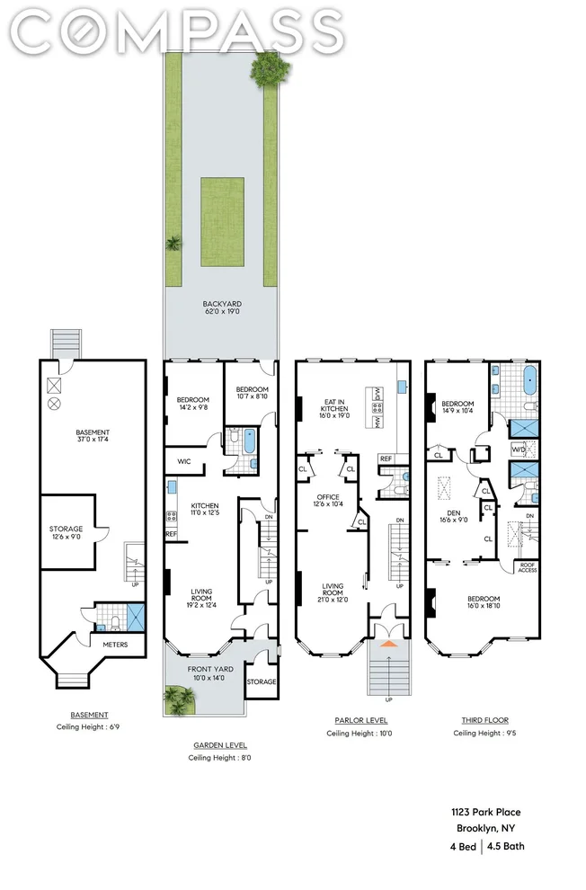 Unit for sale at 1123 Park Place, Brooklyn, NY 11213