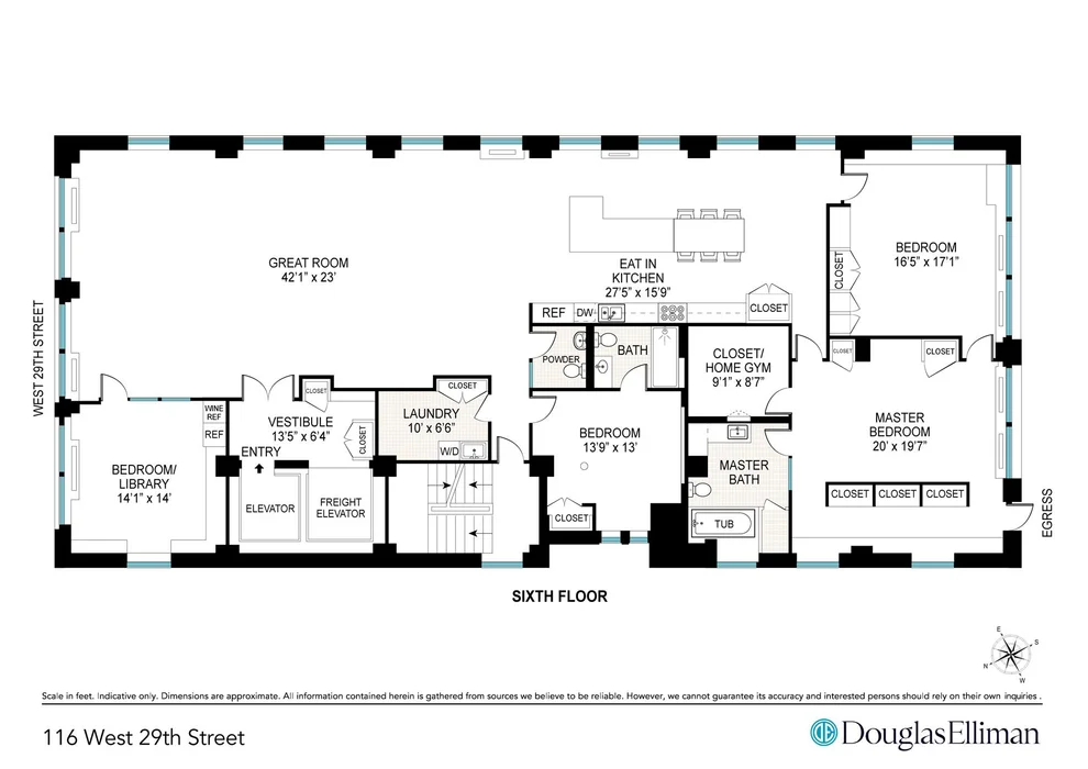 Unit for sale at 116 W 29TH Street, Manhattan, NY 10001