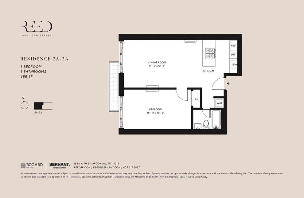 Unit for sale at 183A 13TH Street, Brooklyn, NY 11215