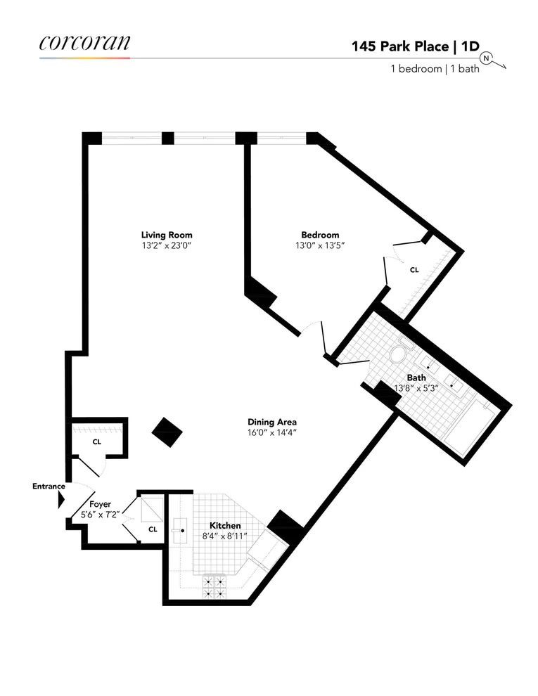 Unit for sale at 145 PARK Place, Brooklyn, NY 11217