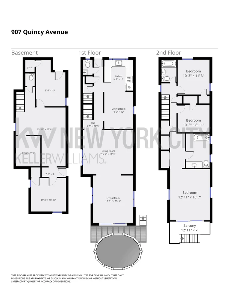 Unit for sale at 907 Quincy Avenue, Bronx, NY 10465