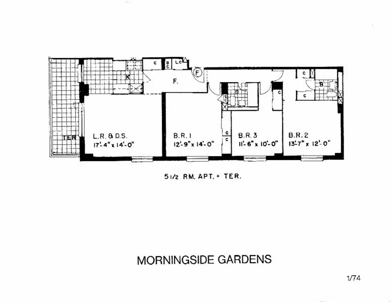 Unit for sale at 70 la Salle Street, Manhattan, NY 10027