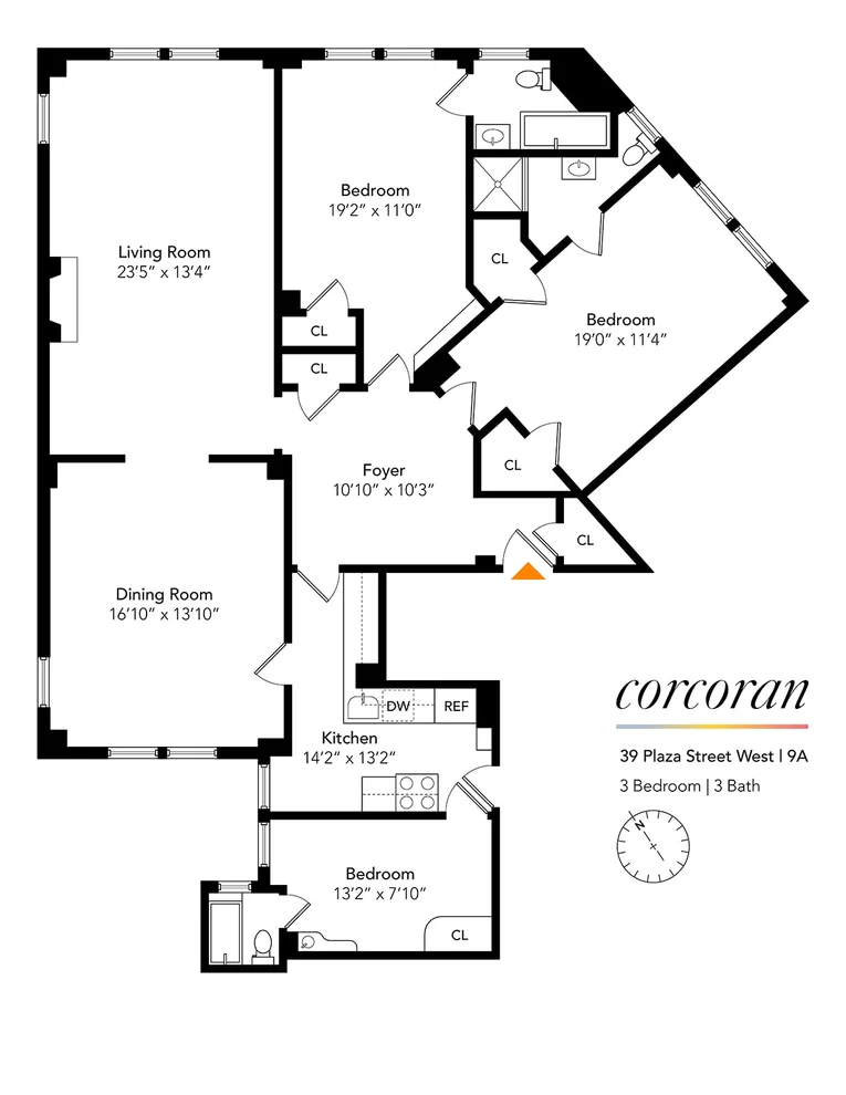 Unit for sale at 39 PLAZA Street W, Brooklyn, NY 11217