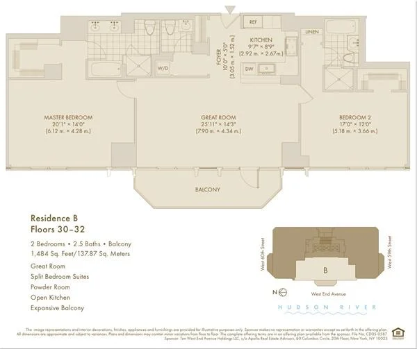 Unit for sale at 10 W End Avenue, Manhattan, NY 10023