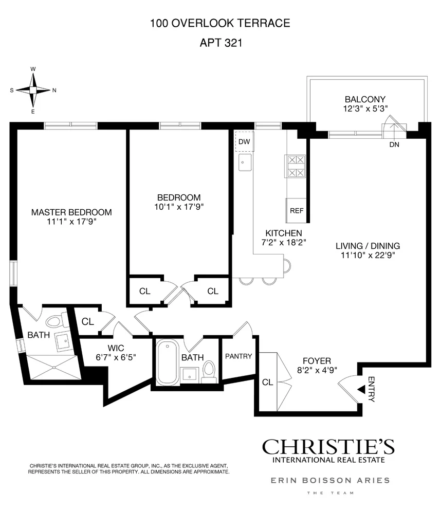 Unit for sale at 100 OVERLOOK Terrace, Manhattan, NY 10040
