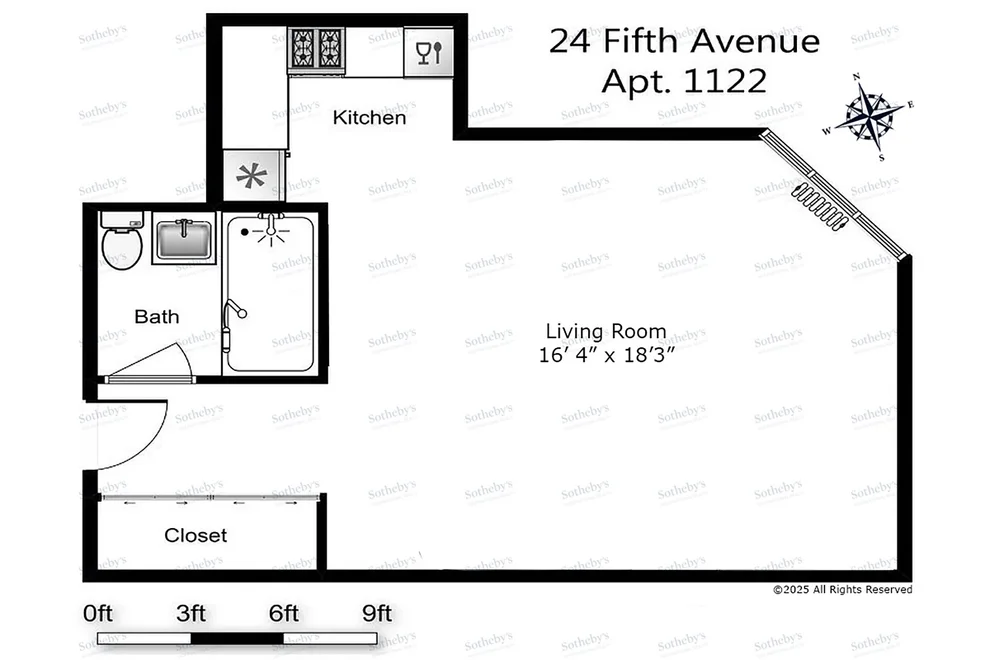 Unit for sale at 24 Fifth Avenue, Manhattan, NY 10011